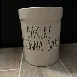 COPY - Rae Dunn Bakers Gonna Bake Crock